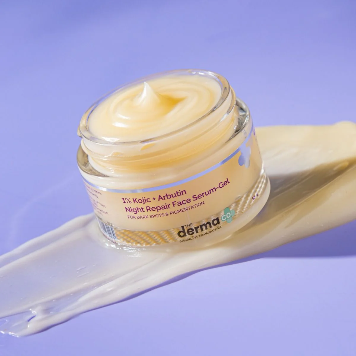 1% Kojic + Arbutin Night Repair Face Serum-Gel - 50g - Image 7