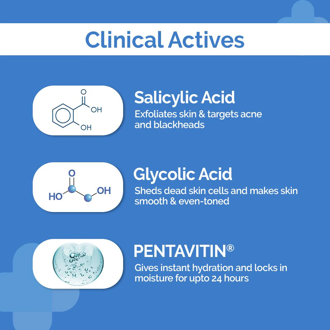 1% Salicylic Acid Daily Exfoliating Body Wash with Salicylic Acid , Glycolic Acid & PENTAVITIN® - 250ml - Image 4