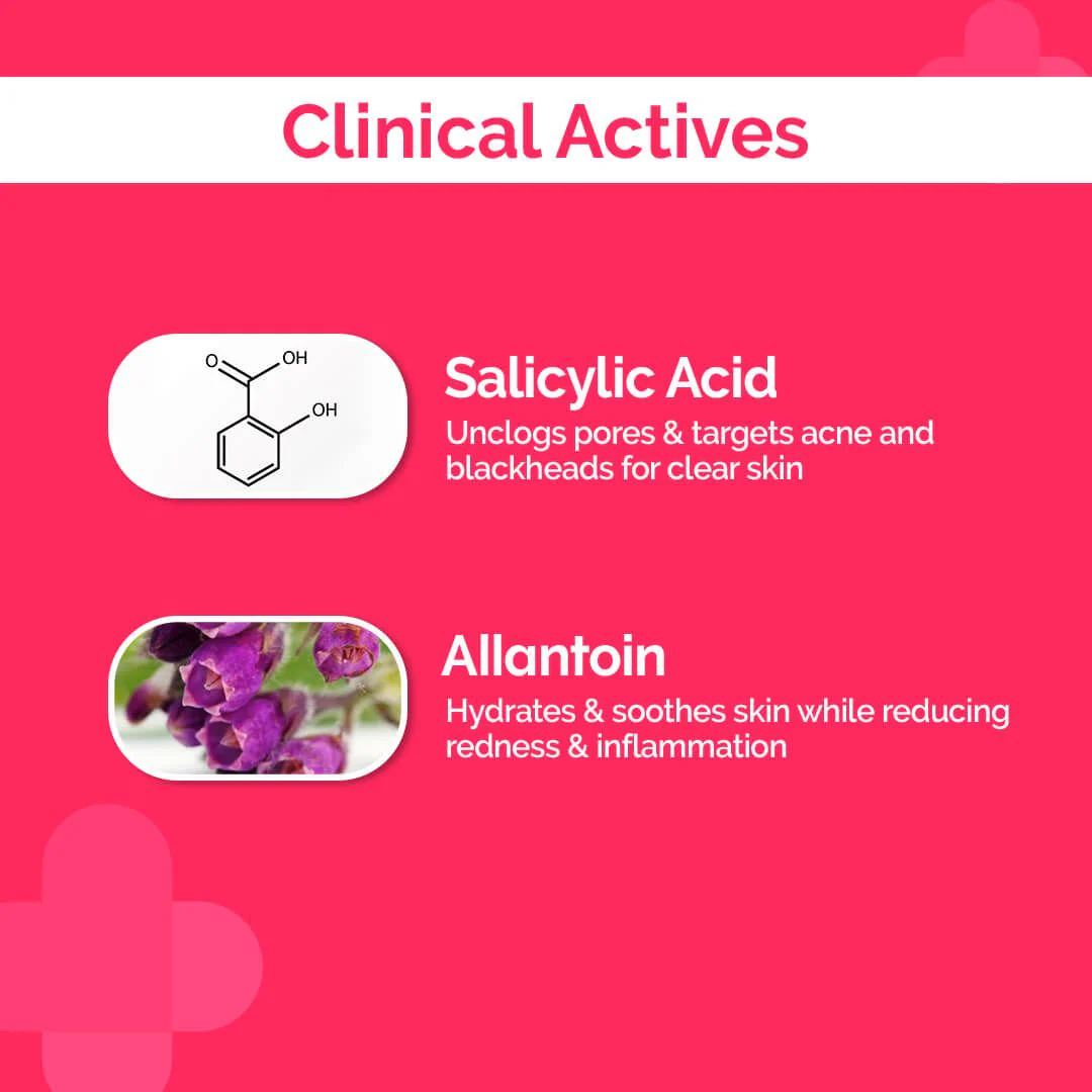 1% Salicylic Acid Sheet Mask With Salicylic Acid & Allantoin - 20g - Image 7