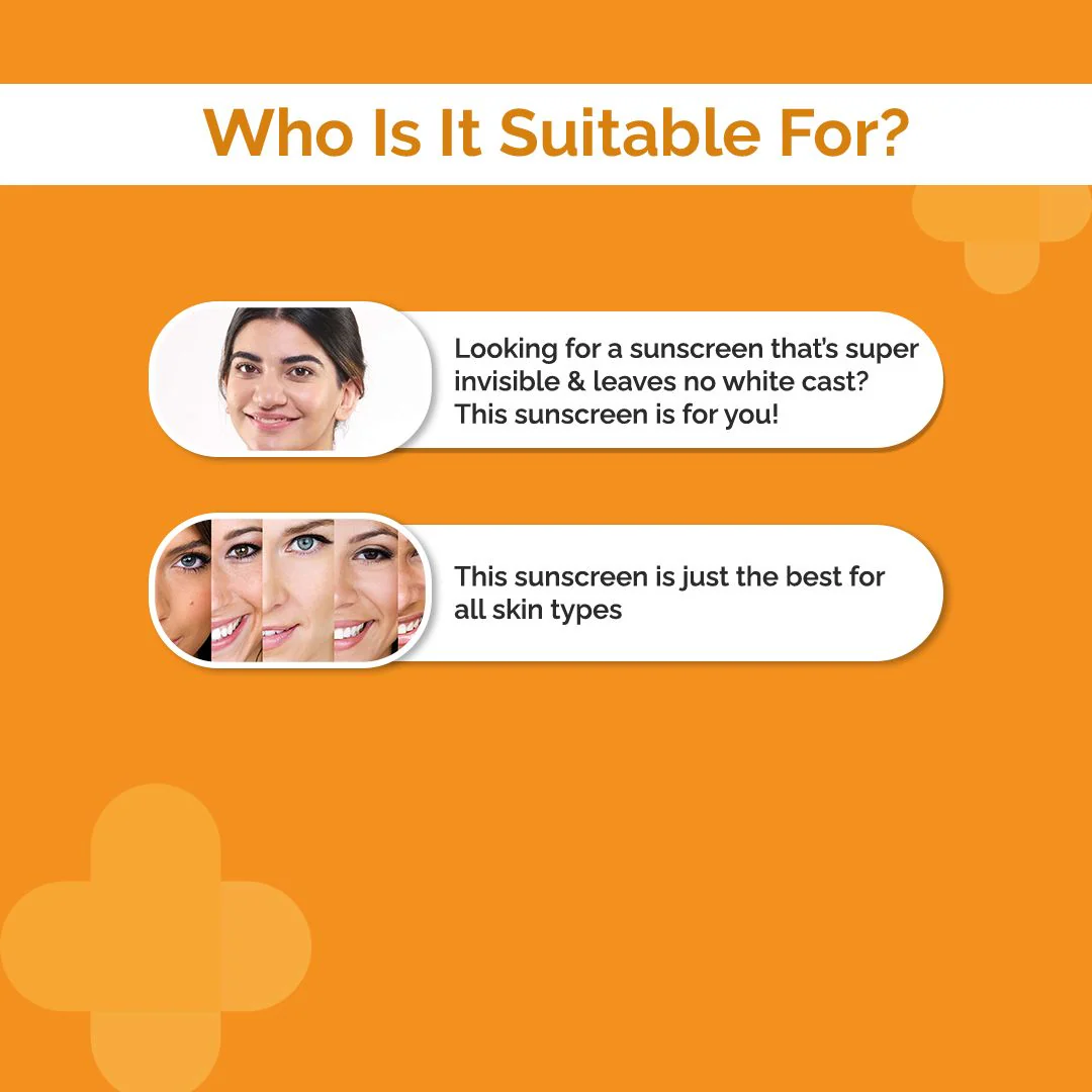 Hyaluronic Invisible Sunscreen Gel with Hyaluronic Acid & Vitamin E - 50g - Image 5